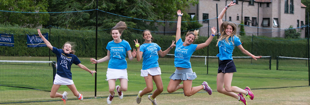 Ragazze all' Oxford Tennis Camp