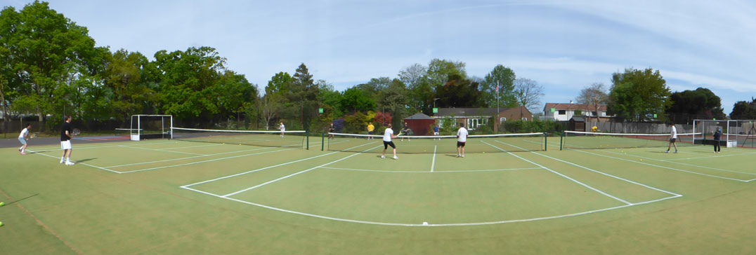 Campi da tennis alla clinica di Londra